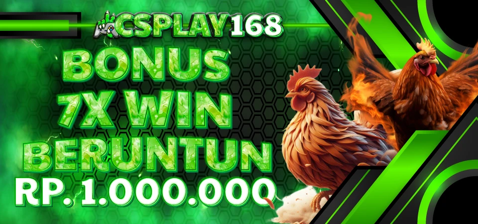 Bonus Win Beruntun 7x Win Maks 1 Juta